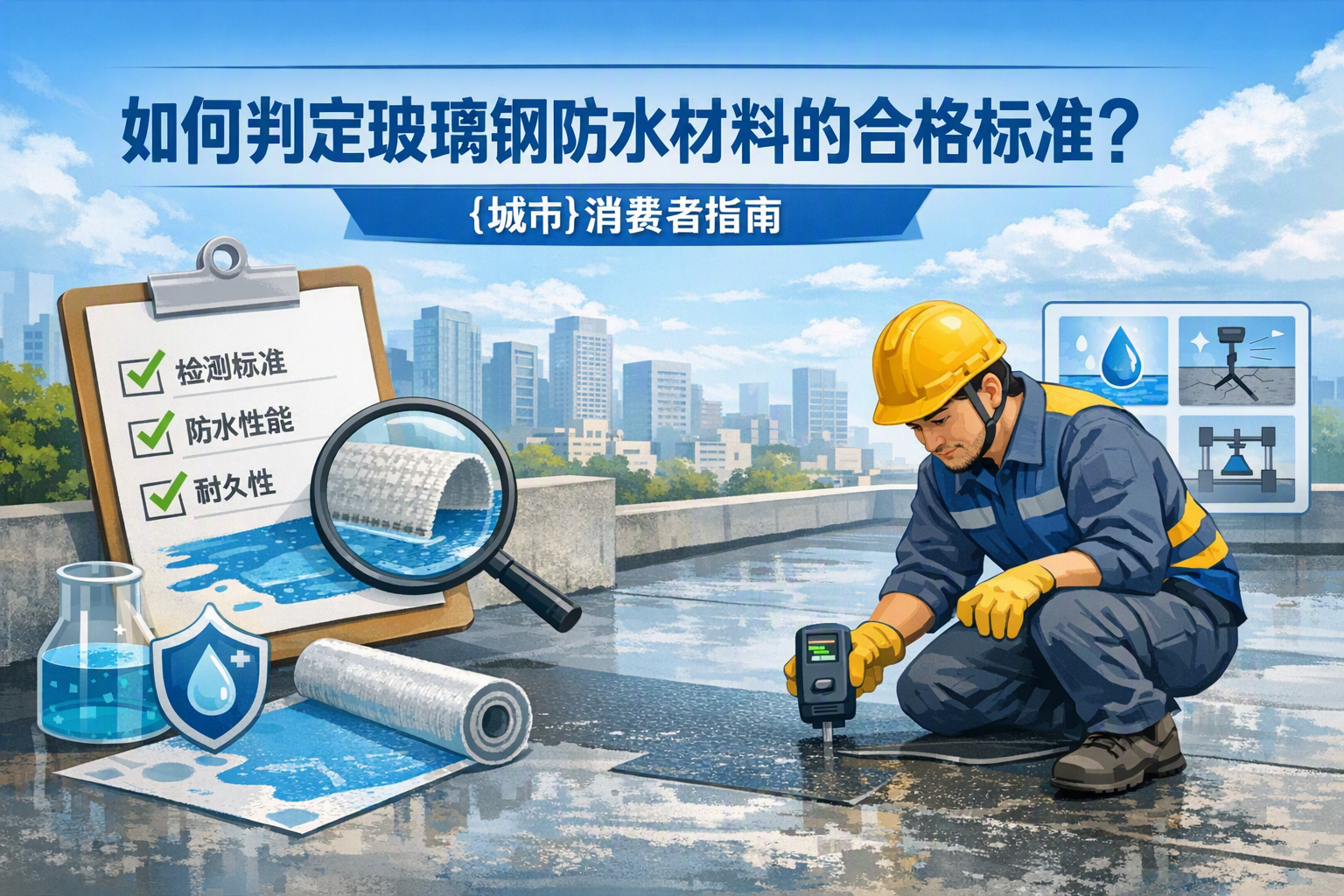 如何判定玻璃钢防水材料的合格标准？ 朔州 消费者指南