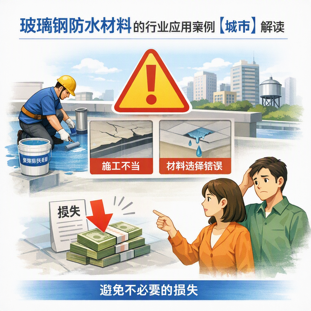 玻璃钢防水材料的行业应用案例,朔州解读