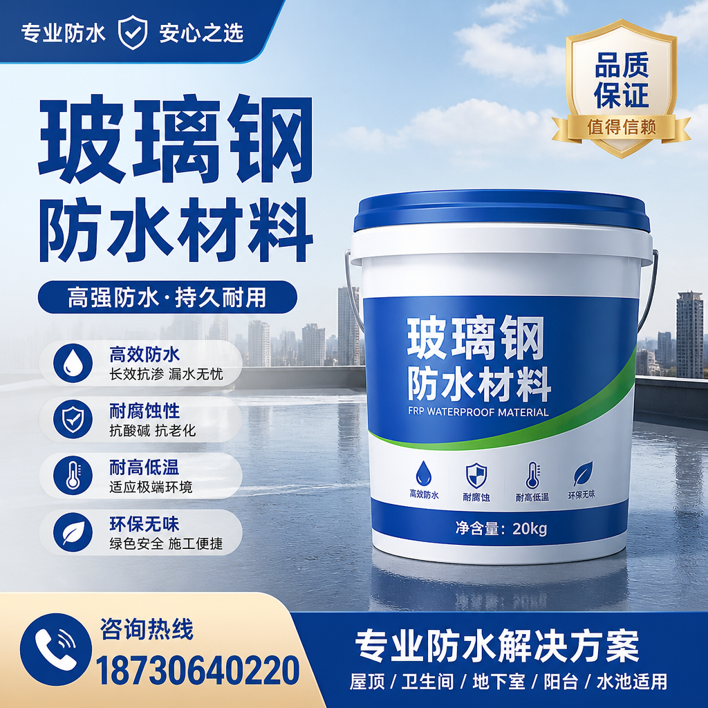 了解玻璃钢防水材料的市场趋势，朔州 企业不可不知